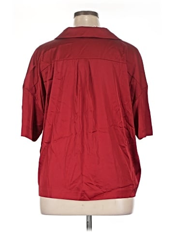 Soma 3/4 Sleeve Button-Down Shirt (view 2)