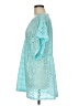 Francesca's 100% Polyester Teal Kimono Size Med - Lg - photo 5