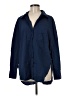 Alex Marie Solid Blue Long Sleeve Button-Down Shirt Size M - photo 1