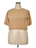 And Now This Tan Short Sleeve Turtleneck Size 2X - photo 1