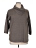 NY Collection Brown Pullover Sweater Size 1X - photo 1