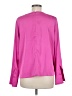 Halogen 100% Polyester Pink Long Sleeve Blouse Size M - photo 2