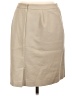 Halogen Solid Tan Casual Skirt Size 10 - photo 2