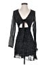 Cotton Candy LA 100% Polyester Polka Dots Black Cocktail Dress Size XS - photo 1