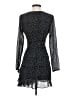 Cotton Candy LA 100% Polyester Polka Dots Black Cocktail Dress Size XS - photo 2