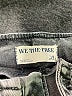 We the Free Chevron-herringbone Gray Jeans Size 29 waist - photo 7