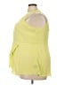 Torrid 100% Polyester Yellow Sleeveless Blouse Size 2X Plus (2) - photo 5