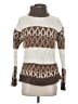 Faherty Brown Wool Pullover Sweater Size S - photo 1