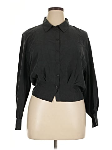 Zara TRF Long Sleeve Blouse (view 1)