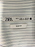 Zara Chevron-herringbone Blue Long Sleeve Button-Down Shirt Size L - photo 7