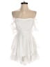 Blanche 100% Polyester White Cocktail Dress Size S - photo 1