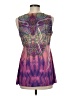 Apt. 9 100% Polyester Paisley Purple Cocktail Dress Size M - photo 2