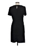 Nine West 100% Polyester Solid Black Casual Dress Size L - photo 2