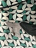 H&M 100% Polyester Print Green Long Sleeve Blouse Size L - photo 7
