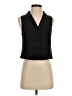 Halogen 100% Polyester Black Sleeveless Blouse Size XS - photo 1