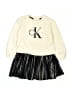 CALVIN KLEIN JEANS Ivory Dress 18-24 MO / 24 MO - photo 1