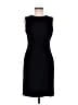 Tahari Solid Black Cocktail Dress Size 6 - photo 1