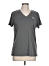 Under Armour 100% Polyester Gray Active T-Shirt Size L - photo 1