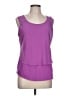 Cato 100% Polyester Purple Sleeveless Top Size L - photo 1