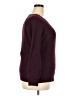 Knox Rose Solid Burgundy Pullover Sweater Size XXL - photo 4