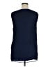 Lane Bryant 100% Polyester Blue Sleeveless Top Size 16 - photo 2