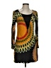Aryeh Graphic Black Casual Dress Size S - photo 1