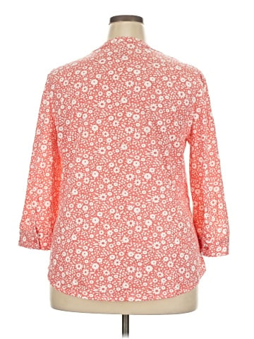 Croft & Barrow 3/4 Sleeve T-Shirt (view 2)