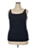 Lane Bryant Blue Tank Top Size 18 (3) - photo 1