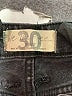 We the Free Chevron-herringbone Gray Jeans Size 30 waist - photo 7