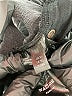 We the Free Chevron-herringbone Gray Jeans Size 30 waist - photo 9