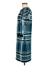 En Focus Studio 100% Polyester Plaid Teal Casual Dress Size 8 - photo 5