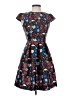 Shoshanna 100% Polyester Floral Blue Cocktail Dress Size 0 - photo 1