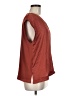 DKNY Brown Short Sleeve Top Size M - photo 4