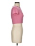 Zara Pink Short Sleeve Turtleneck Size S - photo 4