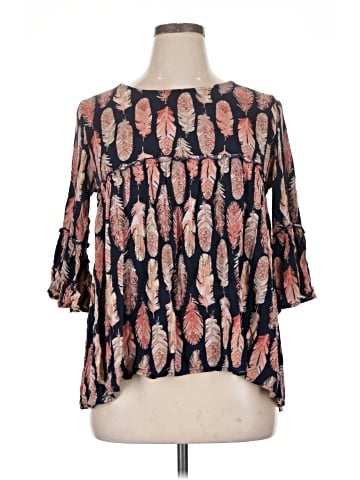 Agnes & Dora 3/4 Sleeve Blouse (view 1)