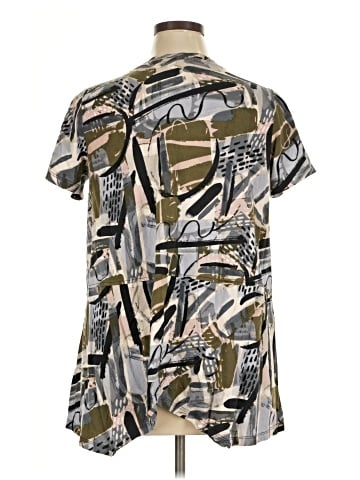 LOGO by Lori Goldstein Short Sleeve T-Shirt (view 2)