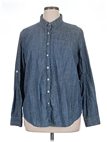 Gap Outlet Long Sleeve Button-Down Shirt (view 1)