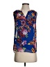 Daniel Rainn 100% Polyester Blue Sleeveless Blouse Size XS - photo 1