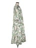 J. McLaughlin Tropical Green Casual Dress Size M - photo 4