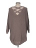 Express Outlet 100% Cotton Brown Pullover Sweater Size M - photo 2