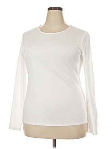 Lafayette 148 New York Long Sleeve T-Shirt (view 1)