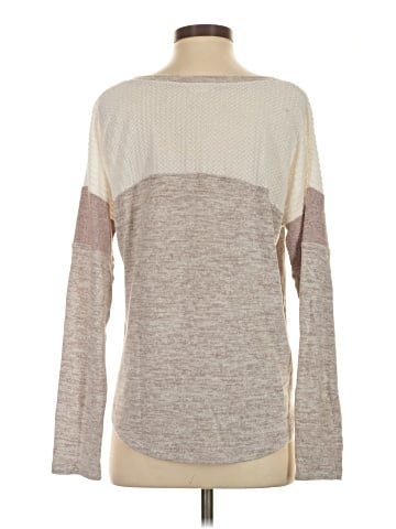 Hem & Thread Pullover Sweater (view 2)