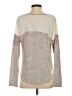 Hem & Thread Color Block Tan Pullover Sweater Size S - photo 2