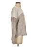 Hem & Thread Color Block Tan Pullover Sweater Size S - photo 4