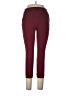 Mango Solid Burgundy Active Pants Size L - photo 1