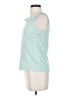 Boden 100% Cotton Teal Sleeveless Blouse Size 2 - photo 5