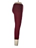 Mango Solid Burgundy Active Pants Size L - photo 4