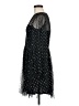 Divided by H&M 100% Polyester Stars Black Cocktail Dress Size M - photo 5