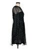 Divided by H&M 100% Polyester Stars Black Cocktail Dress Size M - photo 4