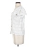 Vince Camuto White Short Sleeve Blouse Size XS - photo 5